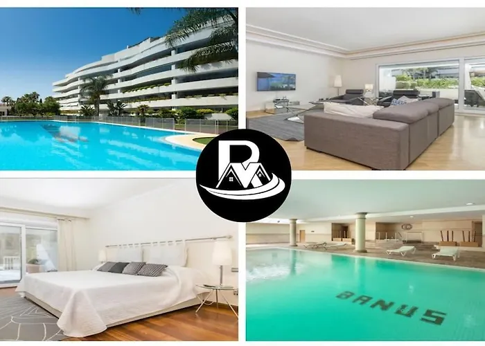 3 Bed Apt Embrujo De Banus, 4 Min Walk To Beach!